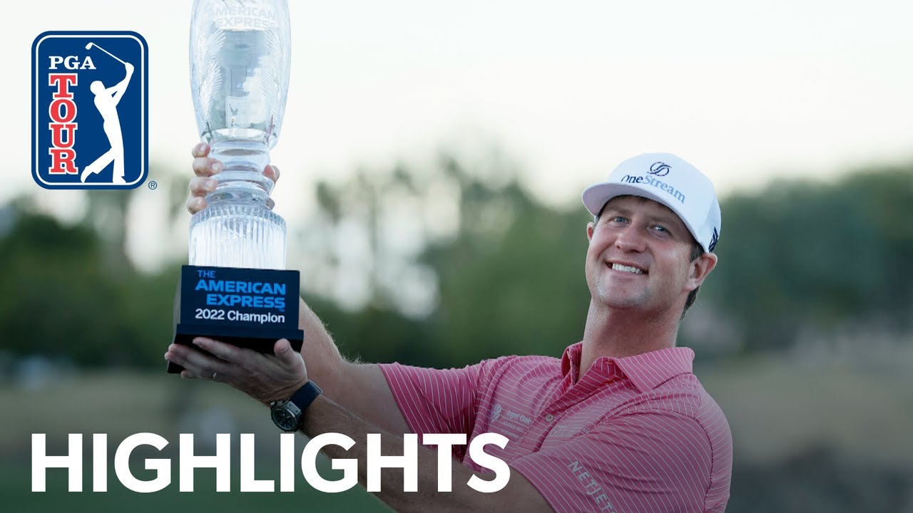 Hudson Swafford&rsquo;s Round 4 winning highlights from The American Express | 2022