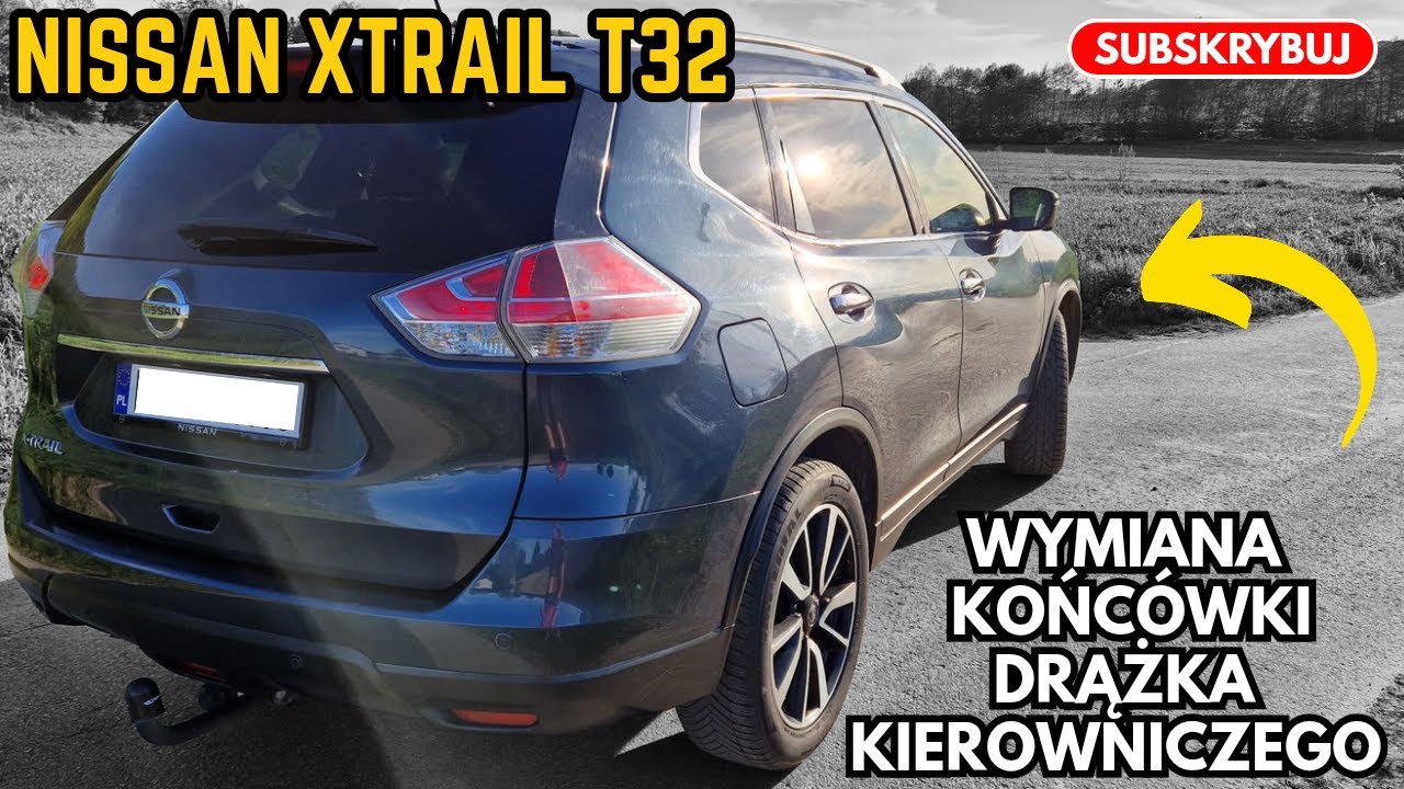 Nissan XTrail T32 /Juke / Qashqai / Renault. Wymiana drążka kierowniczego. #nissan #yt #diy #febi