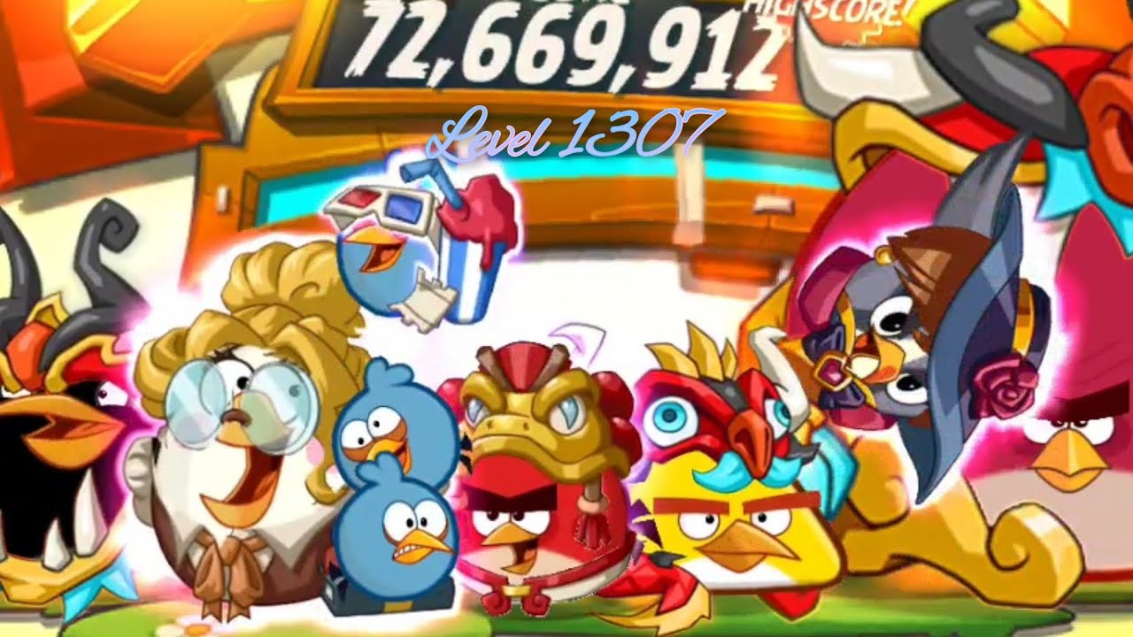 Angry Birds 2: Level 1307