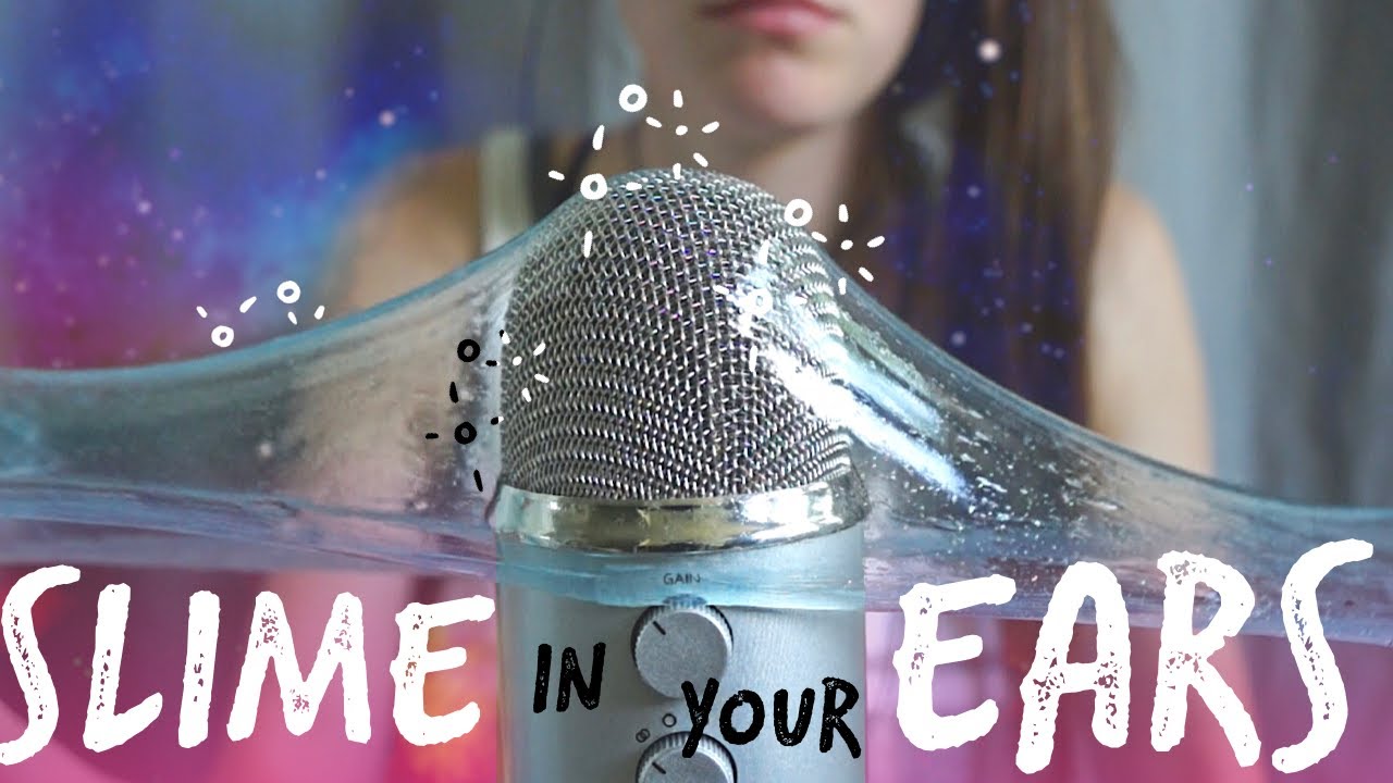 ASMR SLIME IN YOUR EARS AGAIN