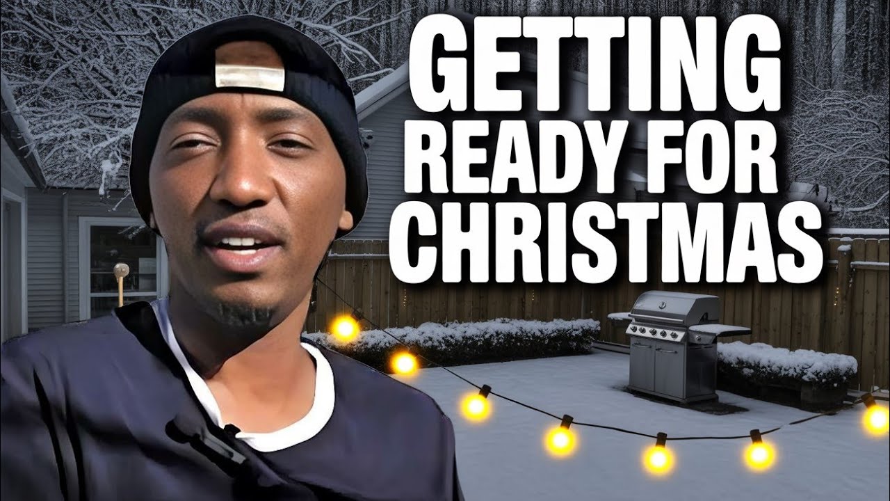 Getting Ready for Christmas 🎄 | Decorating, BBQ Prep & Holiday Vibes