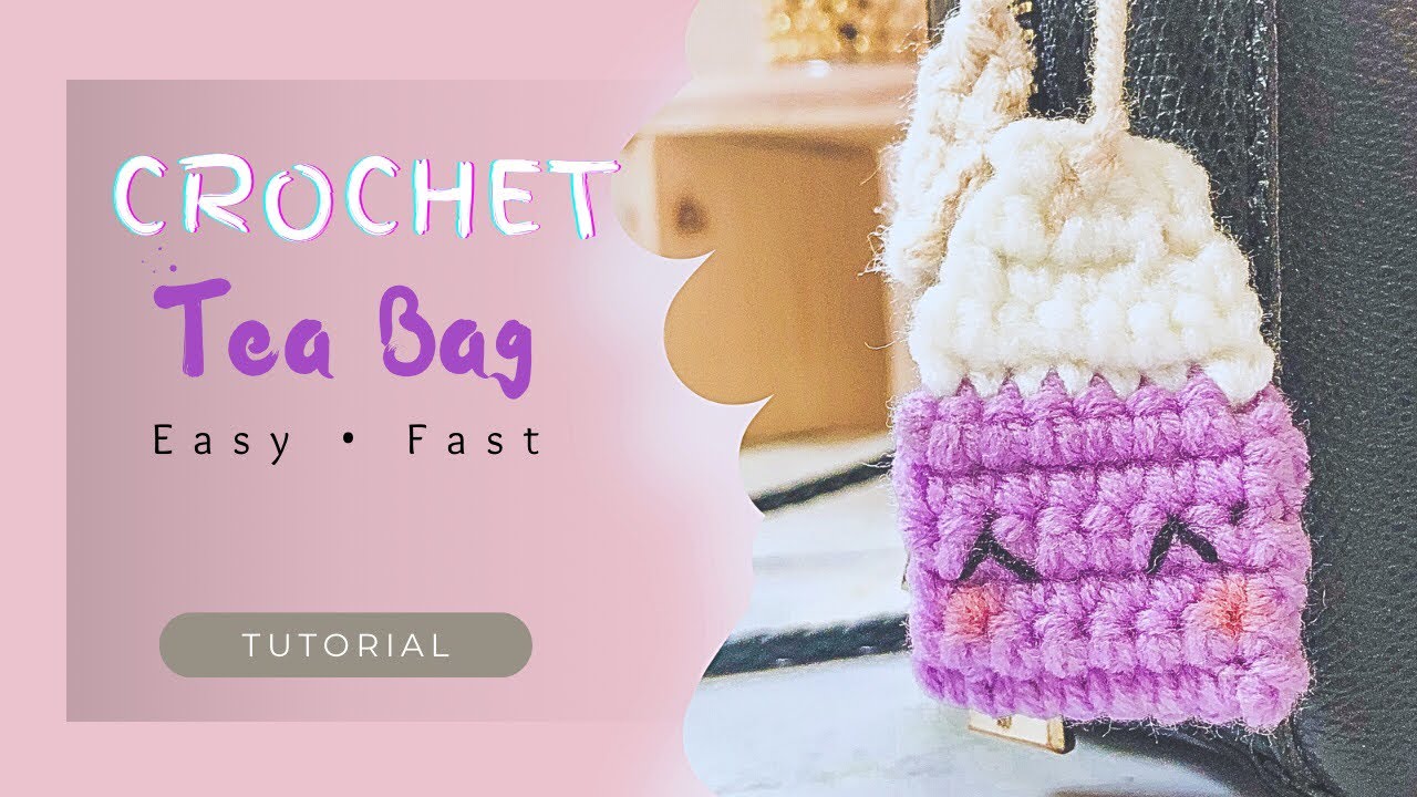 [ENG SUB] TeaBag Amigurumi #crochetpattern | tutorial merajut boneka #amigurumicrochet