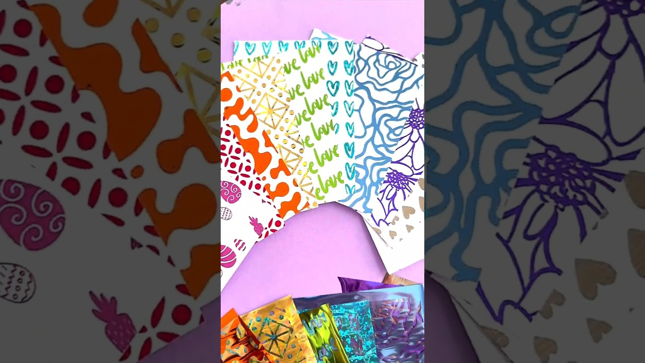 Foil the Rainbow with Deco Foil Color Harmony Multipacks
