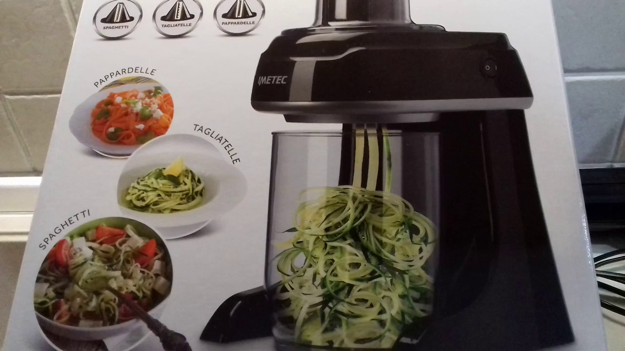 SPIRALIZER SP100 IMETEC affetta verdure proviamolo insieme...