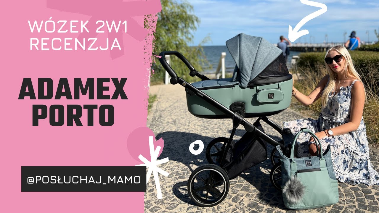 ADAMEX Porto  wózek 2w1 RECENZJA