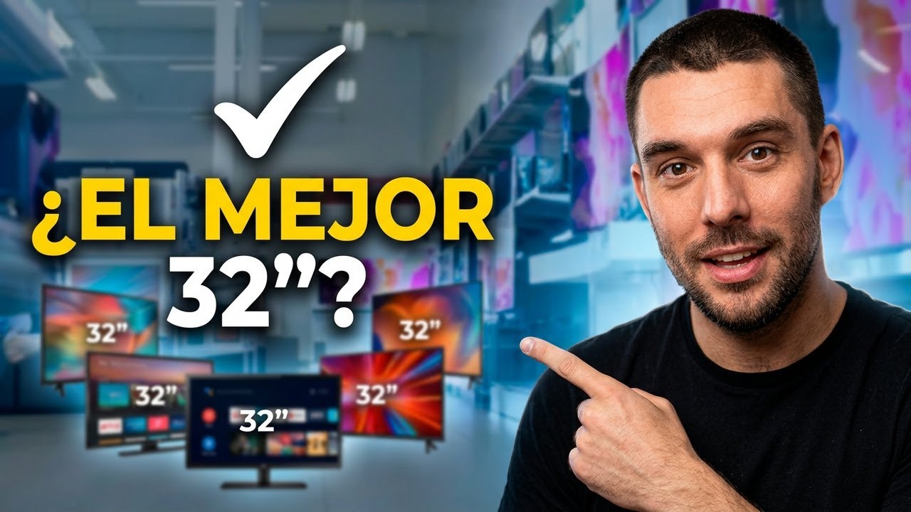 ✅ 5 Mejores Televisores de 32 Pulgadas de 2026 📺 ¿El mejor Smart TV 32