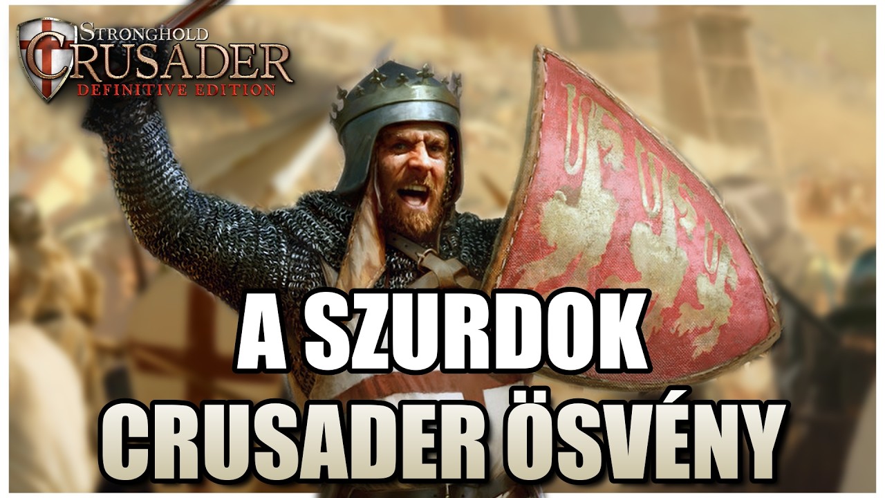 Stronghold Crusader DE – Crusader Ösvény #12 |A Szurdok ( Very Hard)