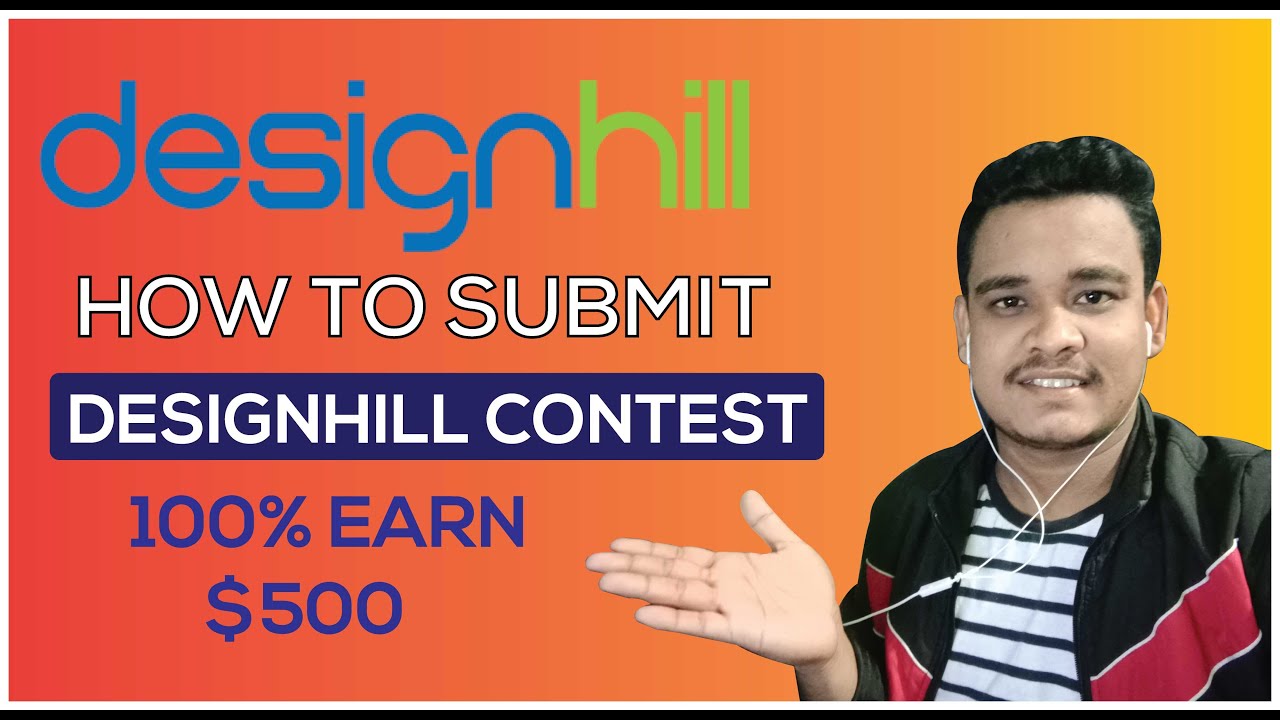 how to submit designhill contest 2022 l kivabe contest submit korbo l create account designhill
