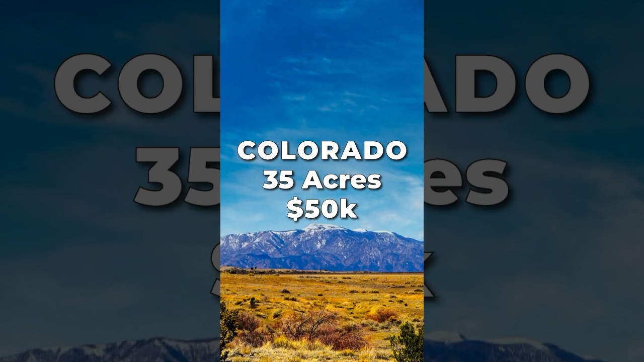 35 Acres of Land for Sale in COLORADO for $50k &bull; LANDIO