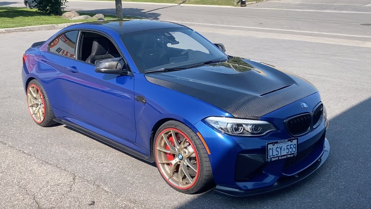 Installing A CARBON GTS HOOD On My BMW M2!