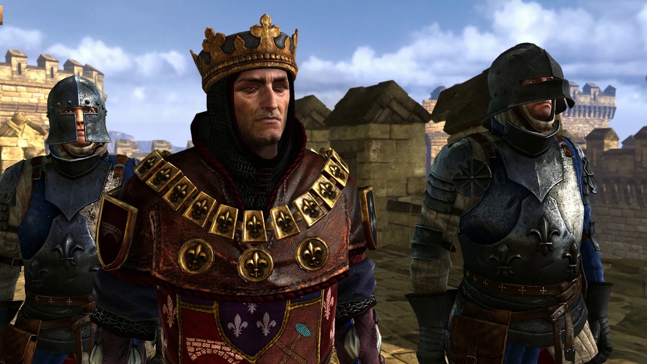 The Witcher 2: Geralt and King Foltest