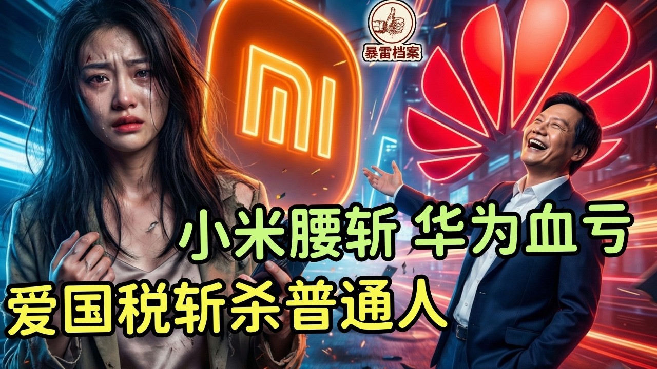 爱国税太贵？小米华为只坑同胞”穷人 支持国货？富人早 换回苹果，“爱国营销”是2026年最大的商业诈骗？