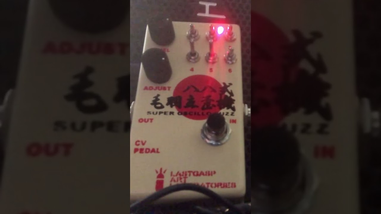 Lastgasp Art Laboratories 88 Superoscillo Fuzz pedal