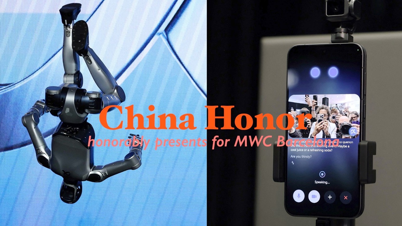 China's Honor, a former Huawei brand, debuts robot phone and humanoid pal ahead of MWC Barcelona