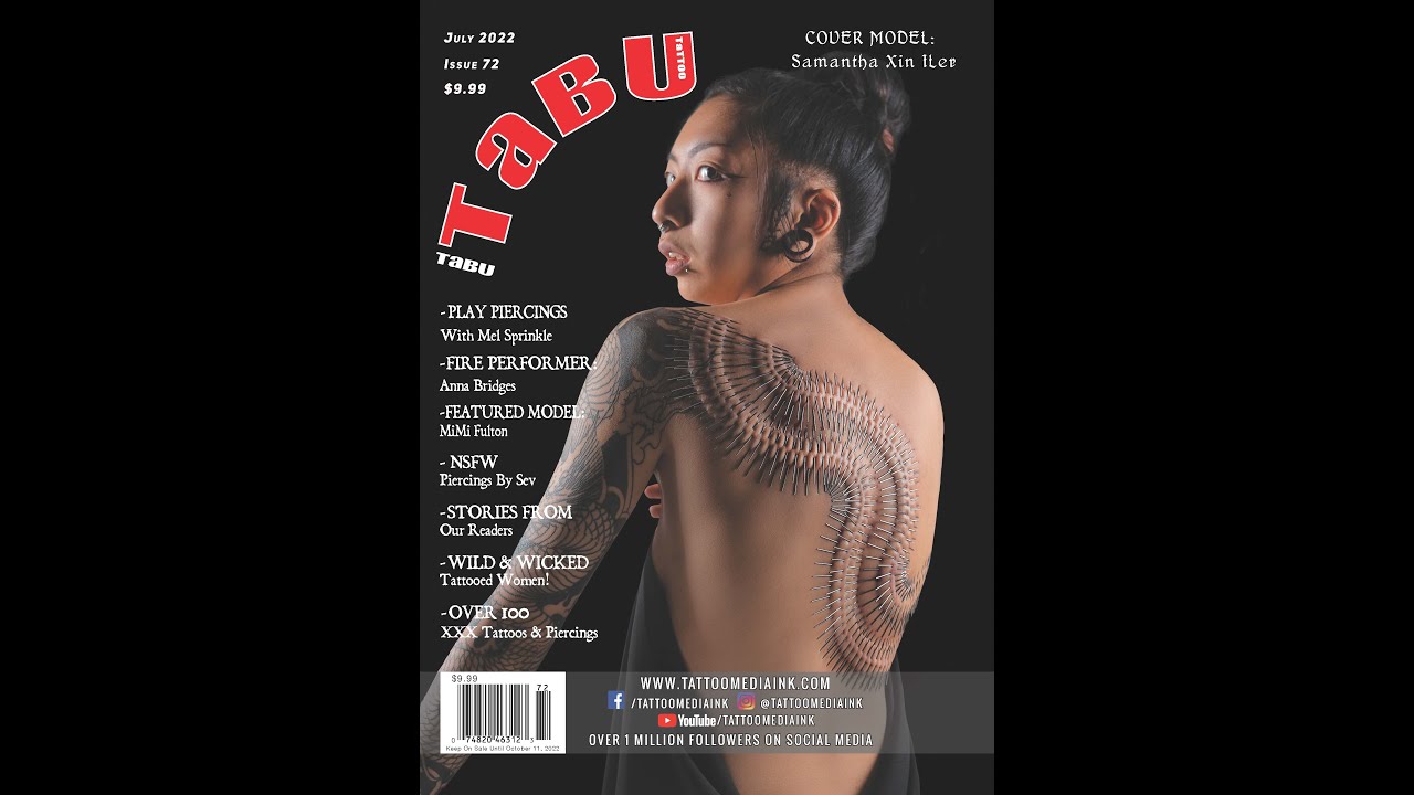Check Out TABU Tattoo Magazine From Your Friends At Tattoo Media Ink!