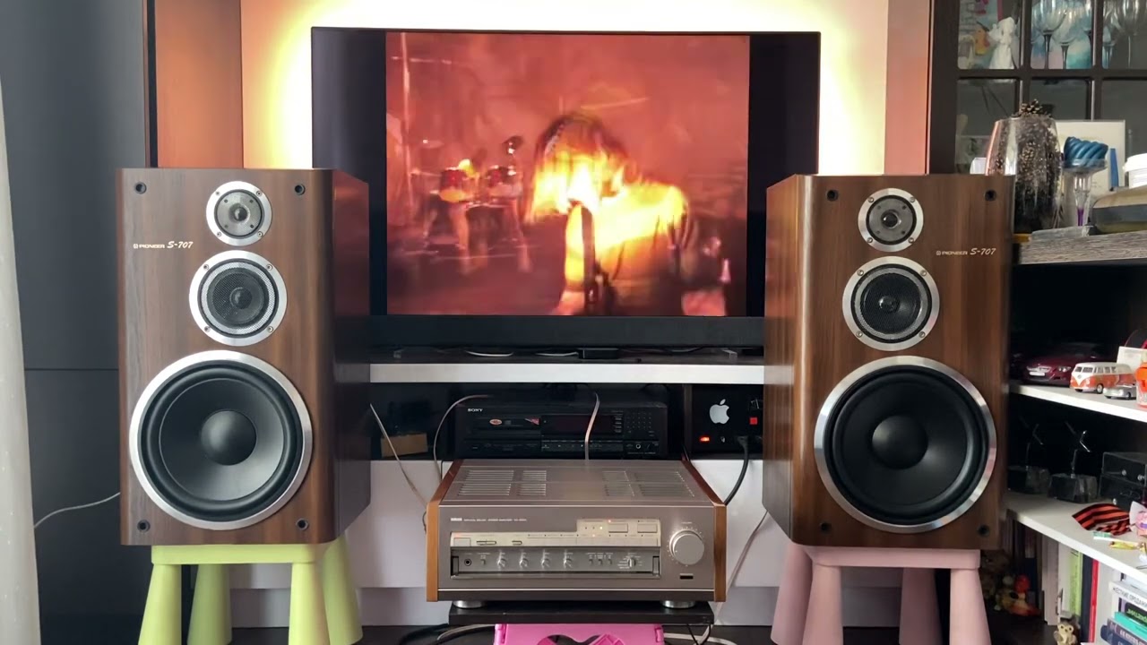 YAMAHA AX-2000 (ЦАП) + PIONEER S-707