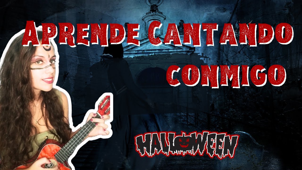 Aprende vocabulario en español  con la canción de Saurom: La Noche de Halloween.