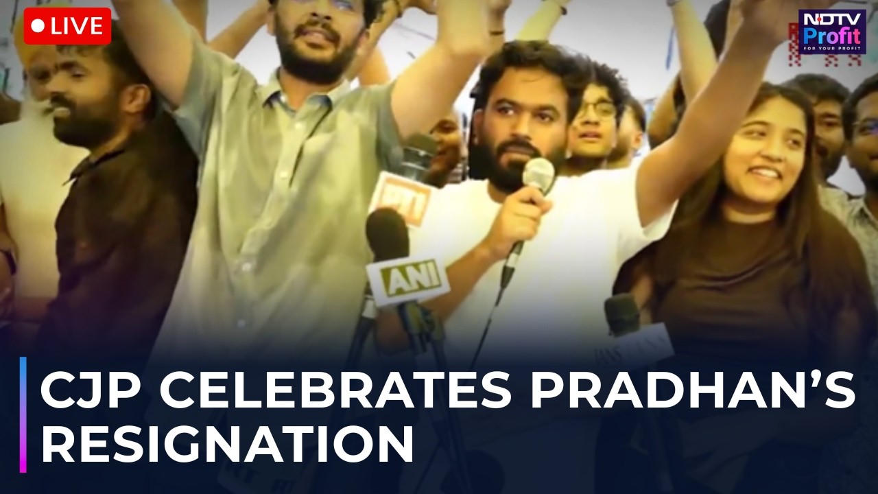 CJP Protest Live | CJP Makes Their First Statement After Dharmendra Pradhan's Resignation | Live
