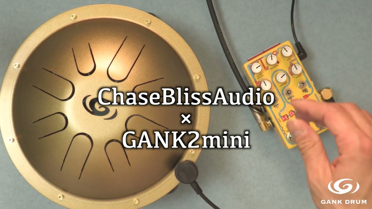 【Chase Bliss Audio Habit &times; GANK2mini】Sound LOOP tape delay Ramping Ambient GANKDRUM