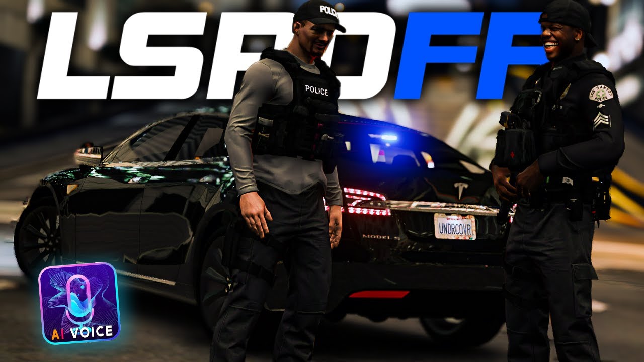 GTA 5: Busting Crime in a Tesla!