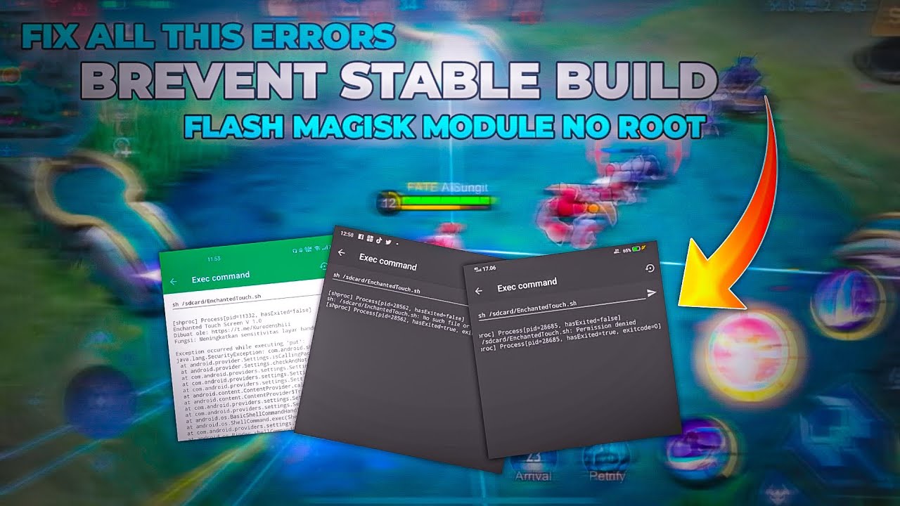Fix All Brevent Errors While Flashing No Root Magisk Modules | Full Tutorial - MUST WATCH
