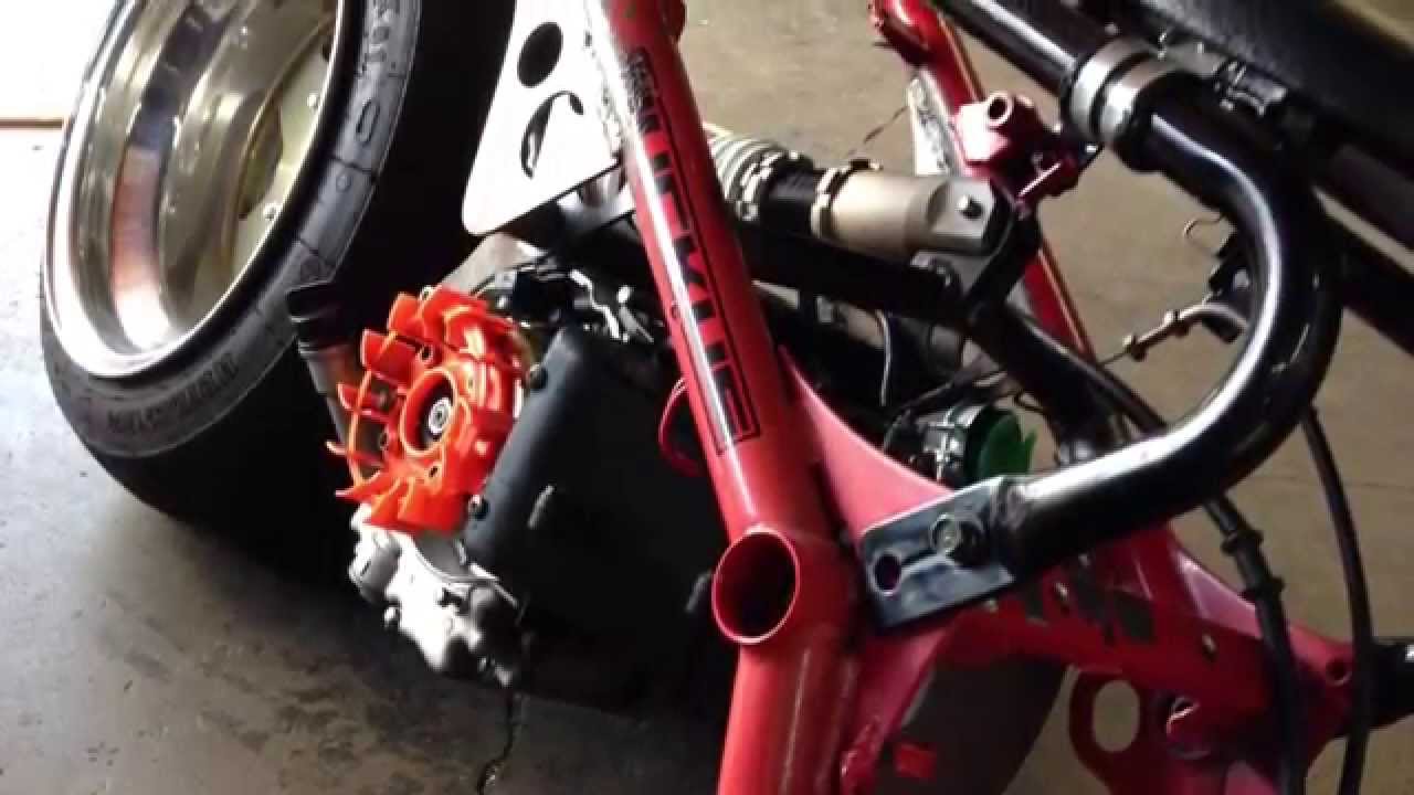 Met Ruck weld on gy6 mount / custom center shock mount