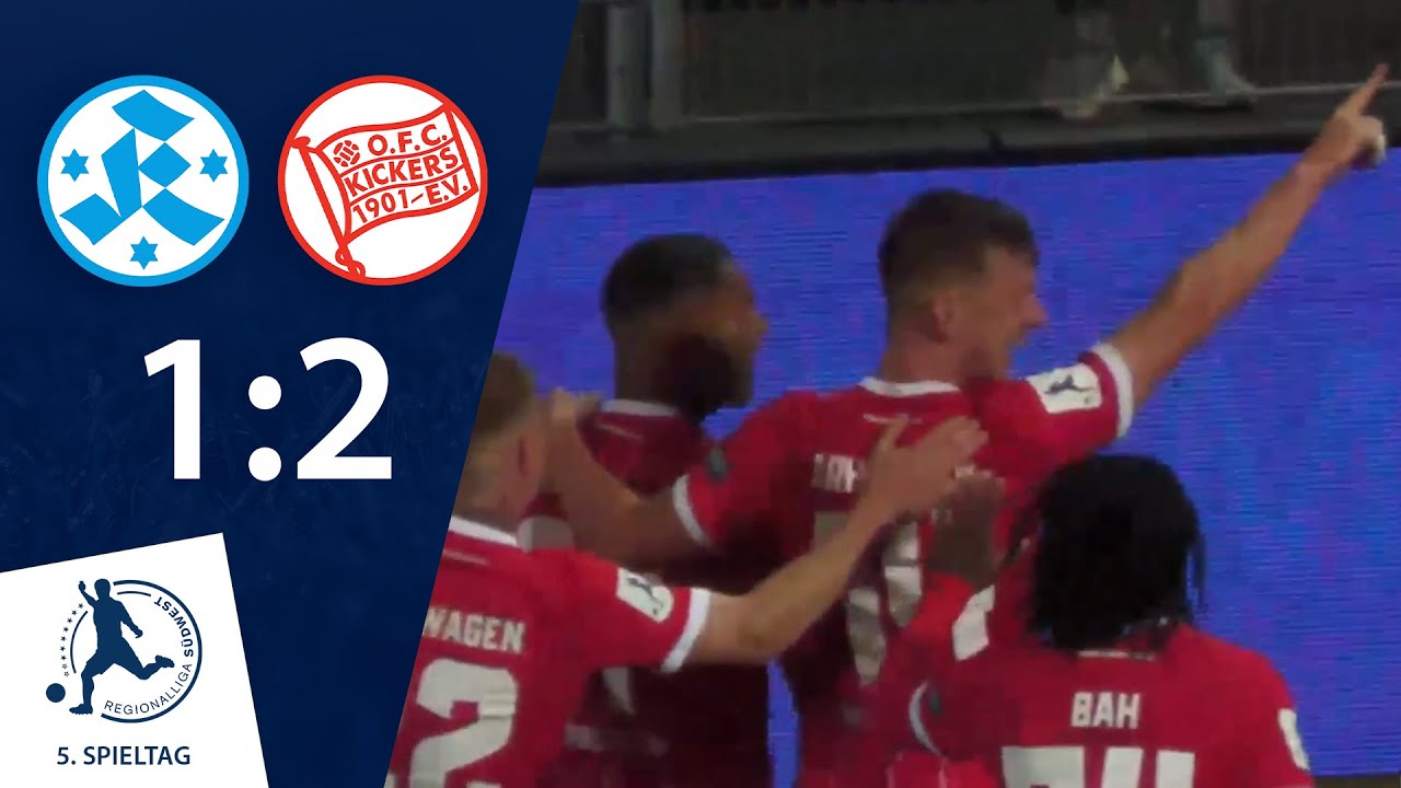 Viele Chancen 😱 | SV Stuttgarter Kickers - Kickers Offenbach | 5. Spieltag RLSW