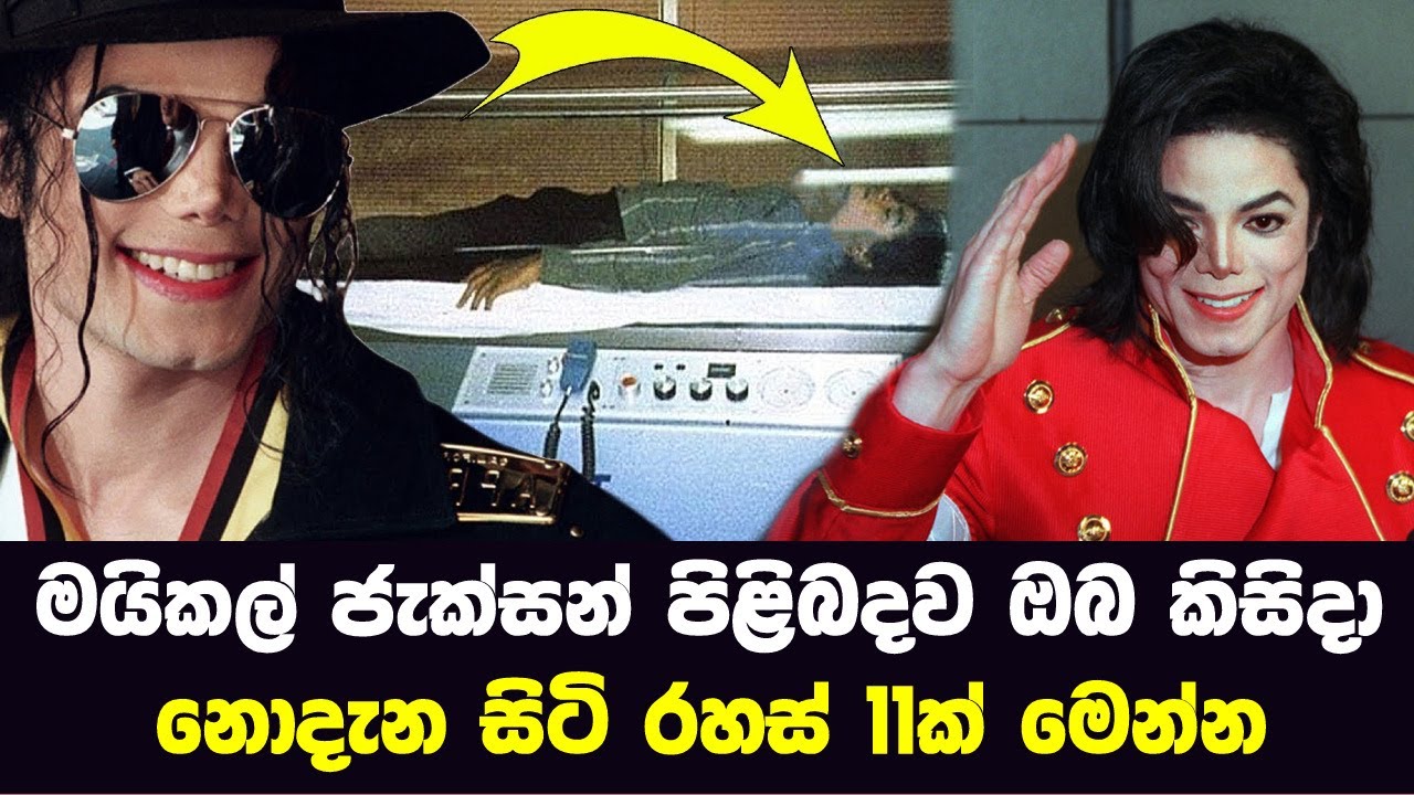 මයිකල් ජැක්සන් පිළිබදව ඔබ කිසිදා නොදැන සිටි රහස් 11ක් | Things You Didn't Know About Michael Jackson