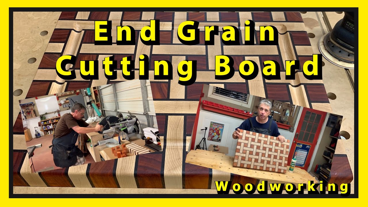 Basket Weave End Grain Cutting Board