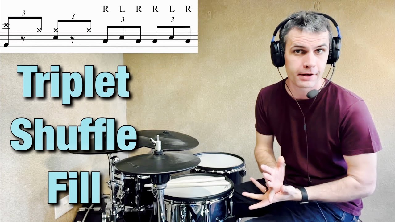 Triplet Shuffle Fill | Dex Star Drum Lesson