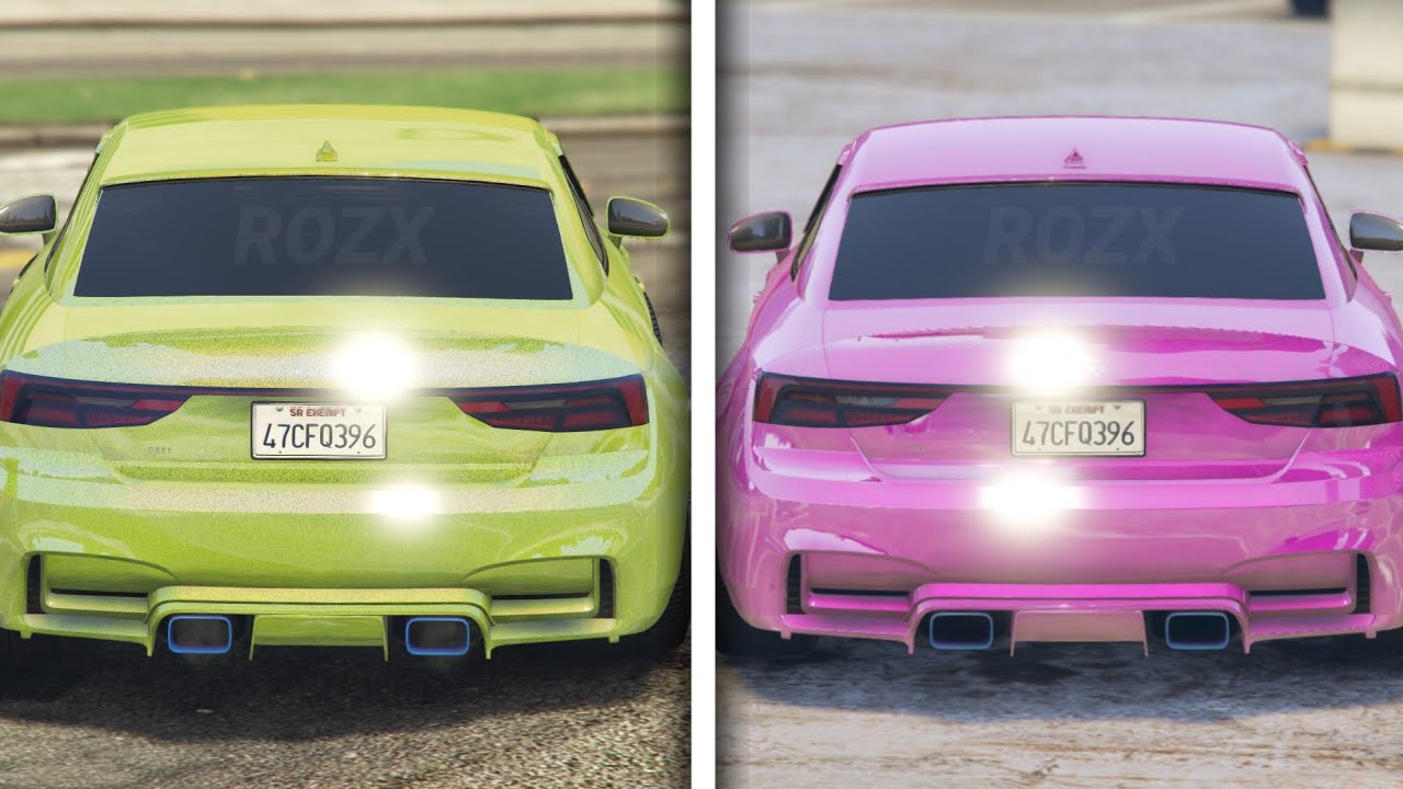 قلتش تجيب الوان مهكره و 4D لايفوتكم 🔥 | GTA 5