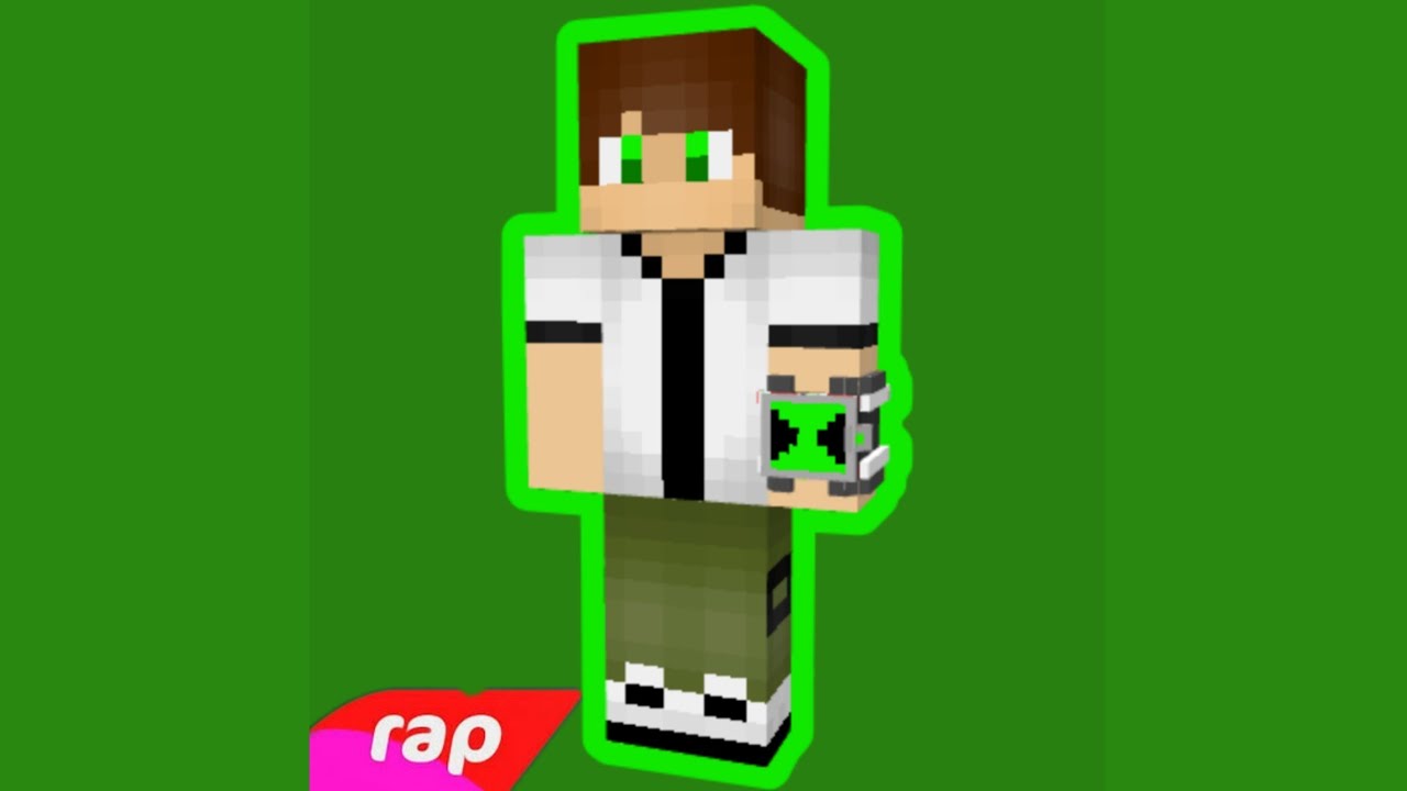 Rap do Ben 10 (Clássico) - O PORTADOR DO OMINITRIX |IRON MASTER | VERSÃO MINECRAFT