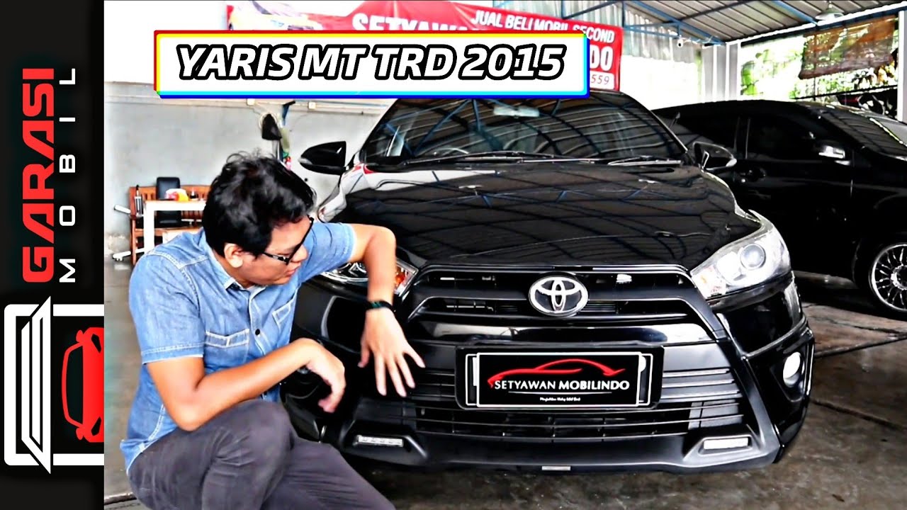 DIJUAL I REVIEW TOYOTA YARIS MT TRD SPORTIVO 2015 KM 75,000-AN I CEK KONDISINYA YUK!