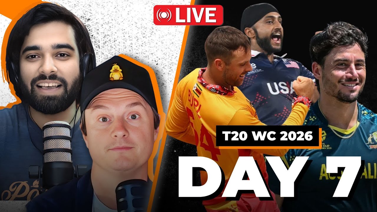#T20WC2026 Day 7 Wrap! | #commbox | #AUSvZIM #UAEvCAN #USAvNED