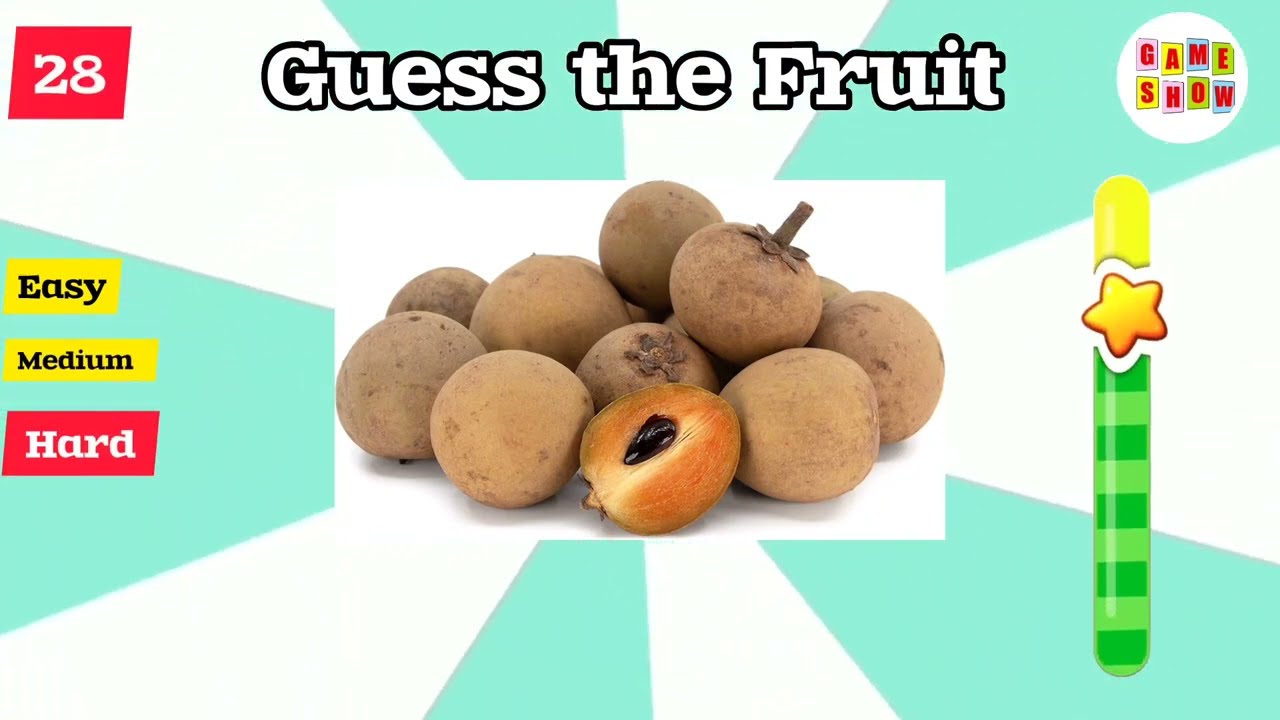 Guess The Fruits By The Picture 🖼️ ||Only Genius Can Answer Hard Level || #challenge #games