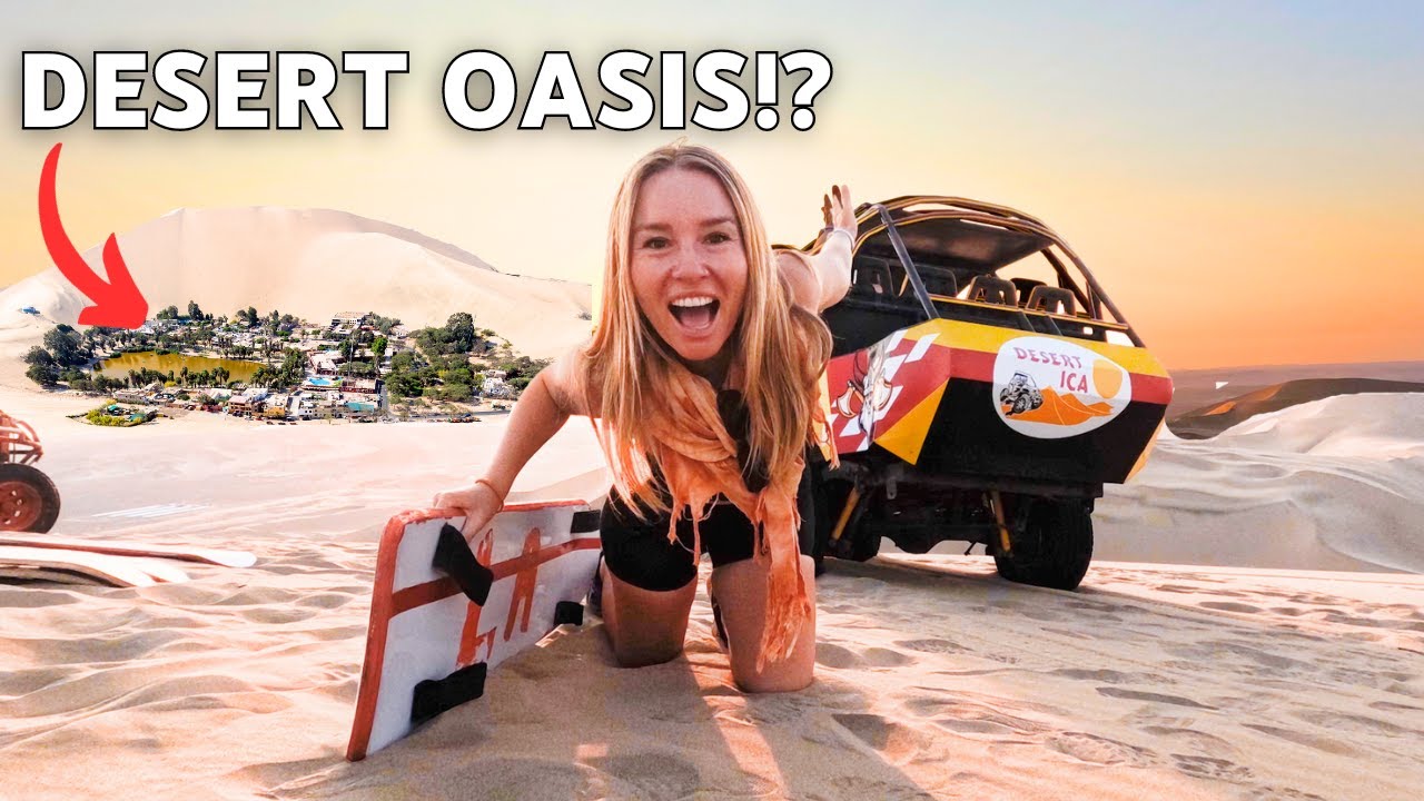 24 HOURS in a Desert Oasis! 🌵 Huacachina, Peru
