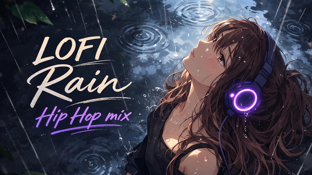 Lofi Rain ☔ Chill LoFi Music | Relaxing Lofi Hip Hop for Study, Focus and Sleep