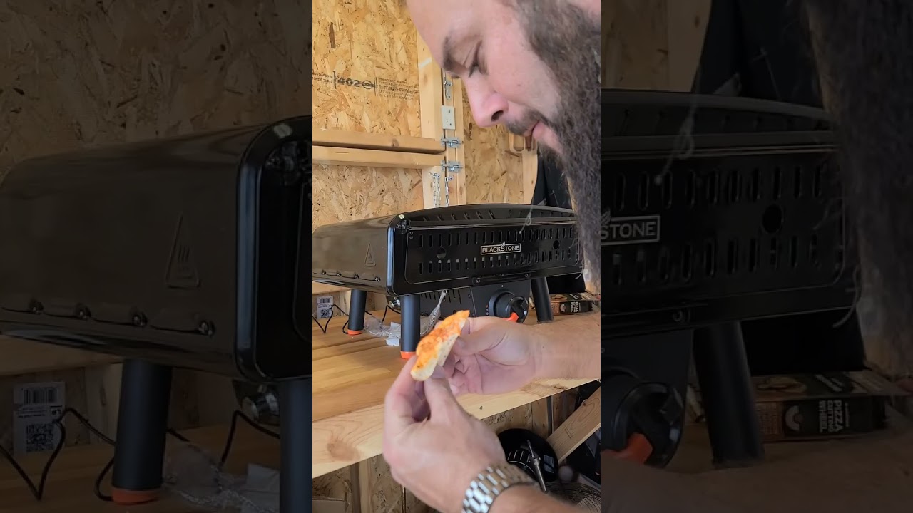 Blackstone Products Legerro Pizza Oven  maiden voyage