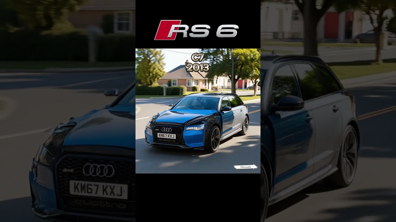 Audi RS6 Avant Evolution (2002&ndash;2025) &mdash; от C5 до C8 GT