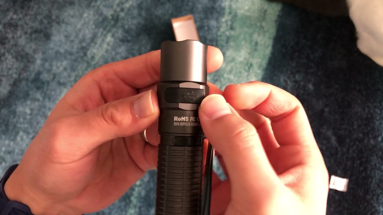 ThruNite TT20 Tactical Flashlight 21700 Metal Grey (Great EDC, Camping, Duty LED Light)