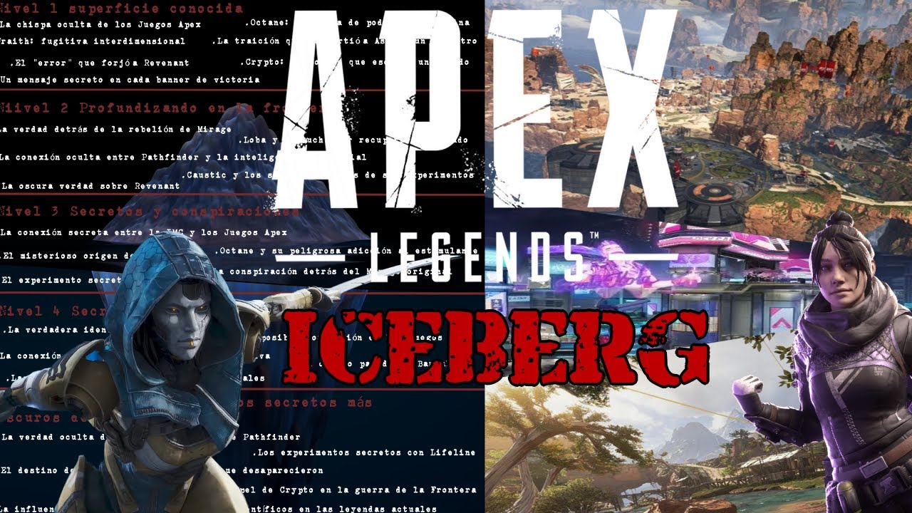 Iceberg de Apex Legends &ndash; Misterios y secretos de Apex