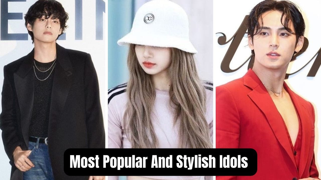 Top 10 Most Popular And Stylish K Pop Idols.