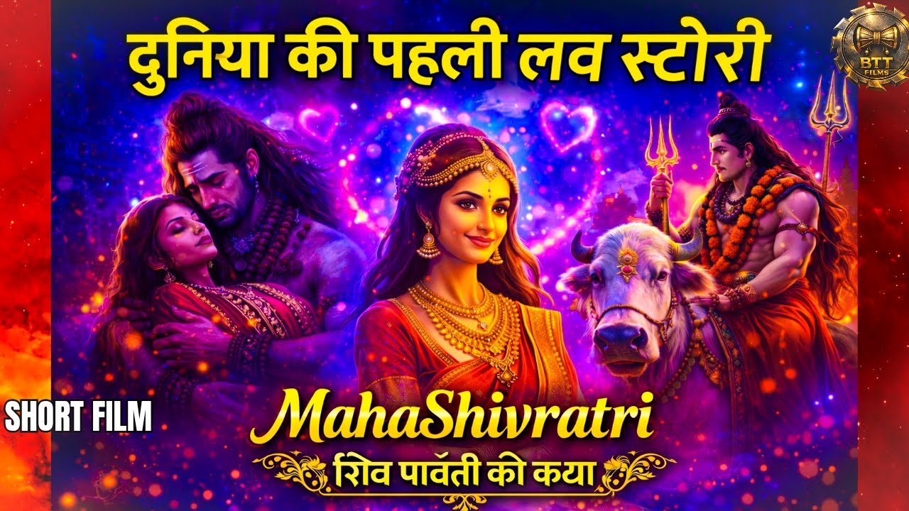Mahashivratri Special: 😱Complete Story Of Mahadev & Parvati Marriage |Duniya ki Pehli Prem Kahani🔥