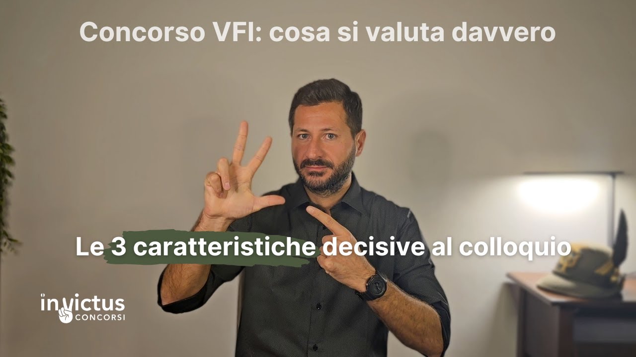 Concorso VFI (ex VFP1): le 3 Caratteristiche Psicoattitudinali che il Selettore Valuta