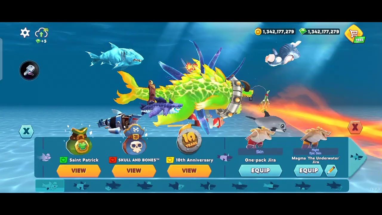 Hungry shark rabidds 
