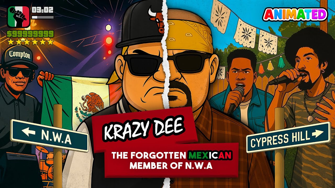 Krazy Dee - The Forgotten Mexican Member of N.W.A (Animated Doc)