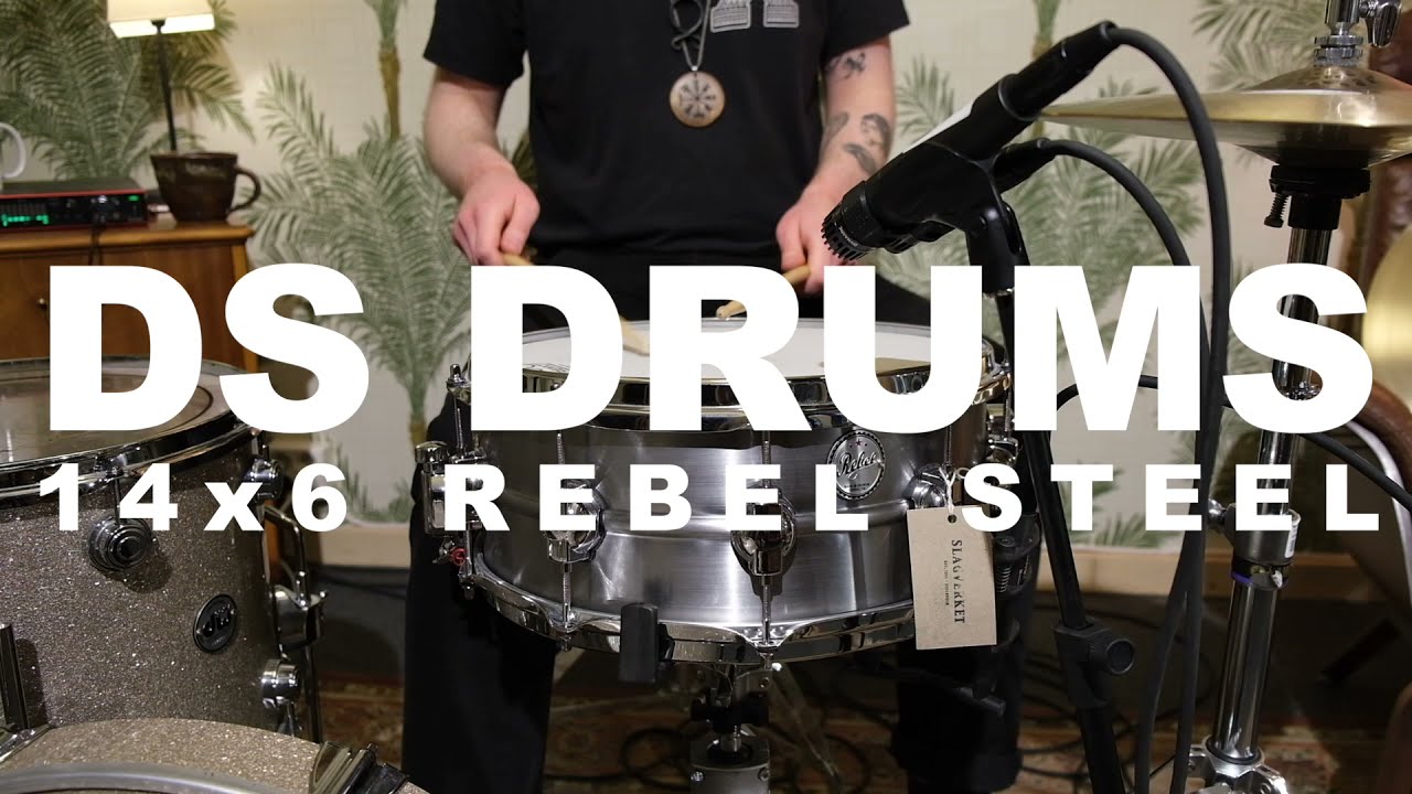 DS Drums 14x6 Rebel Steel Snare Drum