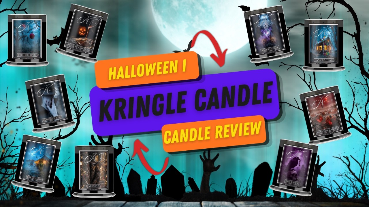 Обзор свечей Lit Review: Хэллоуинские свечи Kringle 2026 🎃 Впечатления от холодного аромата и отз...