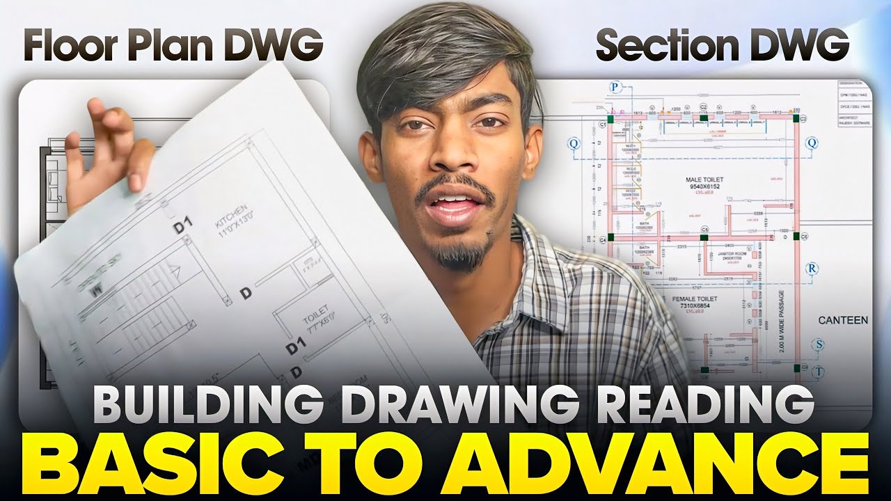 How to Read Building Drawings at Site 🔥 | Basic to Advance Drawing Reading for Civil Engineers