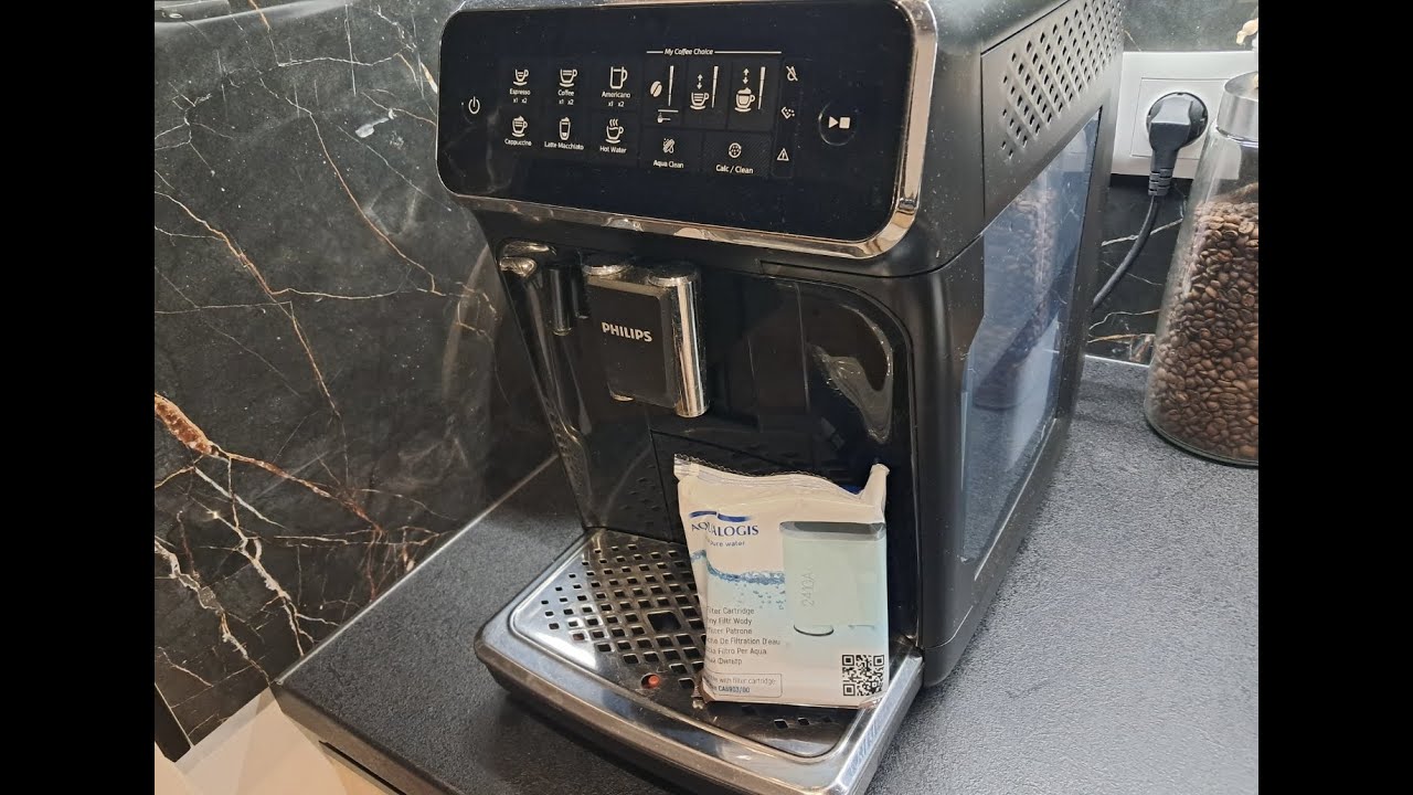 Wymiana filtra Philips lattego saeco ekspres